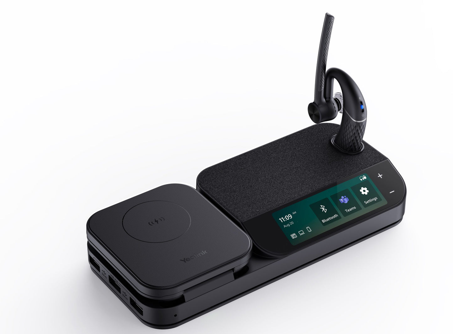 Yealink BH71 WORKSTATION Bluetooth Headset with Wireless Charger